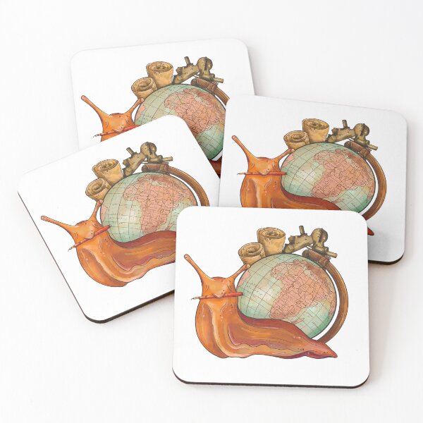 Item preview, Globetrotter Snail designed and sold by JefficaAlice.