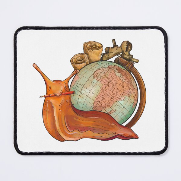 Item preview, Globetrotter Snail designed and sold by JefficaAlice.