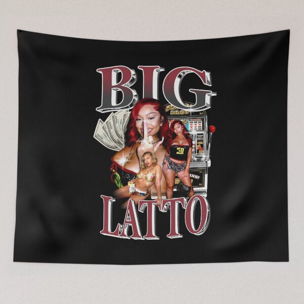 Item preview, Big Latto Vintage Bootleg designed and sold by JennieYarbrough.