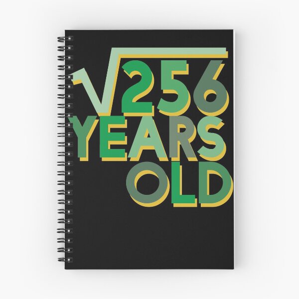 Item preview, Square Root of 256 Years Old designed and sold by Kieran Abbott.