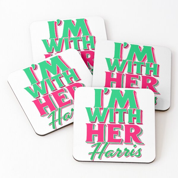 Item preview, I'm With Her Harris Vote For 2024 President Kamala-Harris designed and sold by Mosaic-97.
