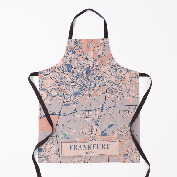 Item preview, Frankfurt City Map designed and sold by Peek-Designs.
