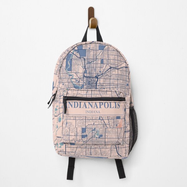 Item preview, Indianapolis City Map designed and sold by Peek-Designs.