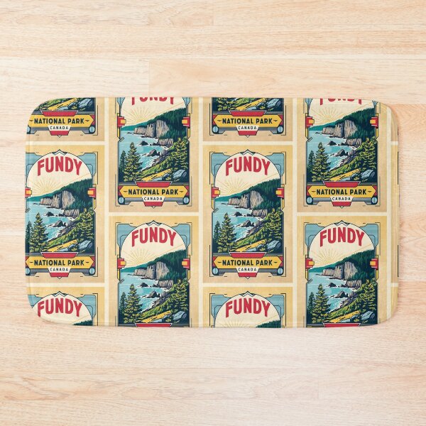 Item preview, Fundy National Park Canada Vintage Travel Tourism  designed and sold by TravelersGems.