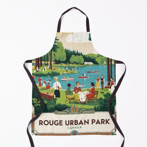 Item preview, Rouge Urban Park Canada Vintage Travel Tourism designed and sold by TravelersGems.