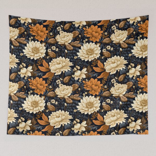 Item preview, Vibrant Autumn Floral - A Burst of Fall Colors designed and sold by Travelslightly.