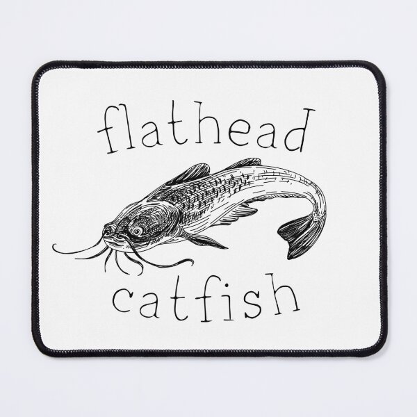 Item preview, Flathead Catfish Thin Font designed and sold by kapsell.