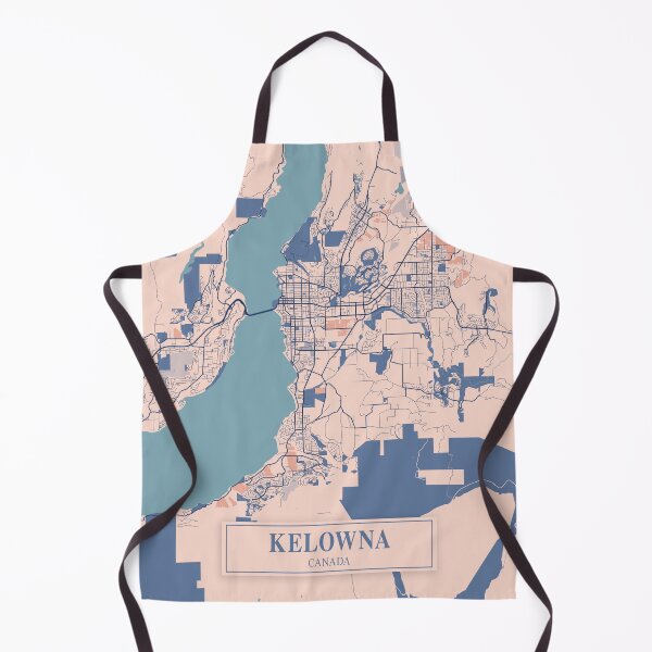 Item preview, Kelowna City Map designed and sold by Peek-Designs.