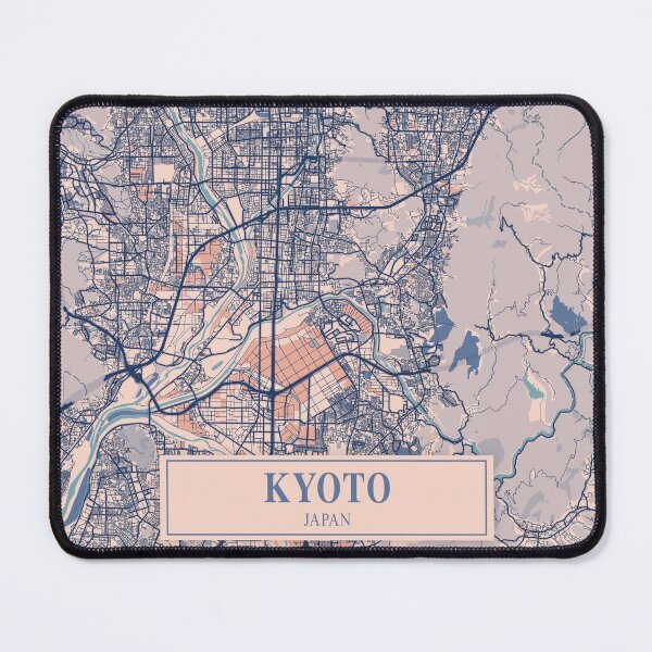 Item preview, Kyoto City Map designed and sold by Peek-Designs.