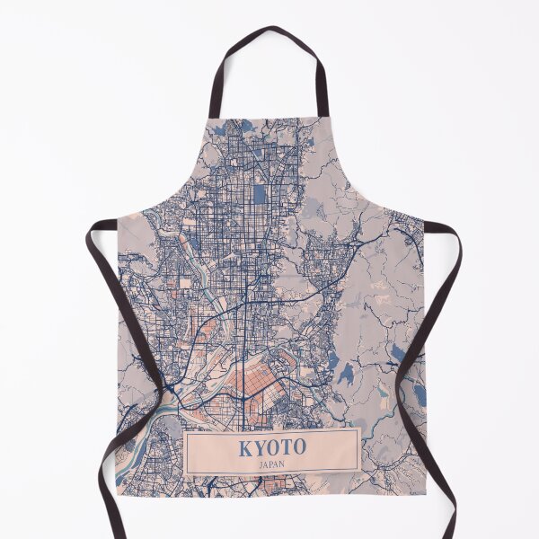 Item preview, Kyoto City Map designed and sold by Peek-Designs.