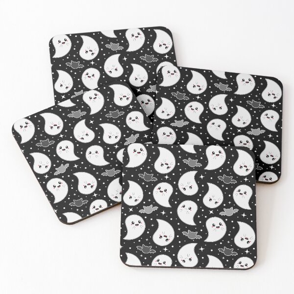Item preview, Kawaii Ghosts Pattern designed and sold by sasyall.