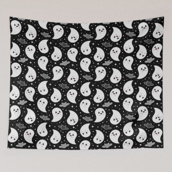 Item preview, Kawaii Ghosts Pattern designed and sold by sasyall.