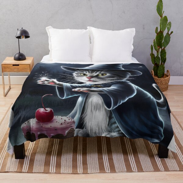 Item preview, Wizard cat. designed and sold by MyHappyArtShop.
