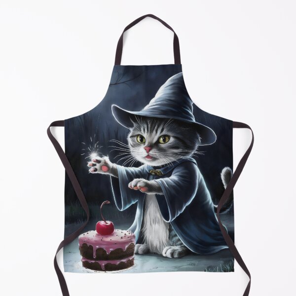 Item preview, Wizard cat. designed and sold by MyHappyArtShop.
