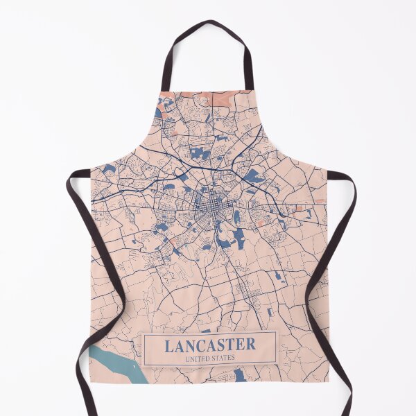 Item preview, Lancaster City Map designed and sold by Peek-Designs.