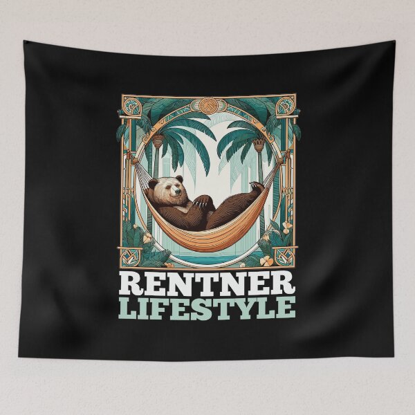 Item preview, Pensioner Lifestyle Bear Pension Retirement Gift designed and sold by Pineapple-Tree.