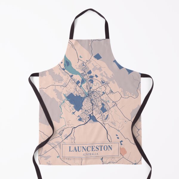Item preview, Launceston City Map designed and sold by Peek-Designs.