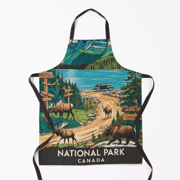 Item preview, Jasper National Park Canada Vintage Travel Tourism  designed and sold by TravelersGems.
