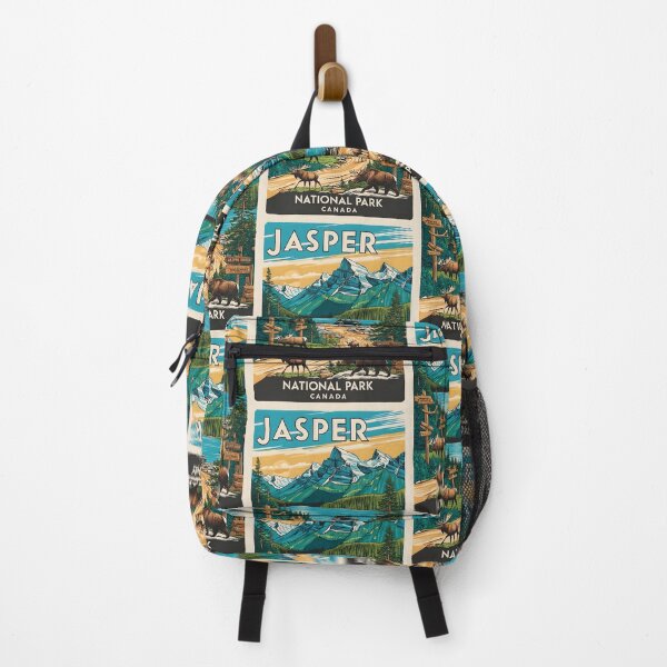 Item preview, Jasper National Park Canada Vintage Travel Tourism designed and sold by TravelersGems.