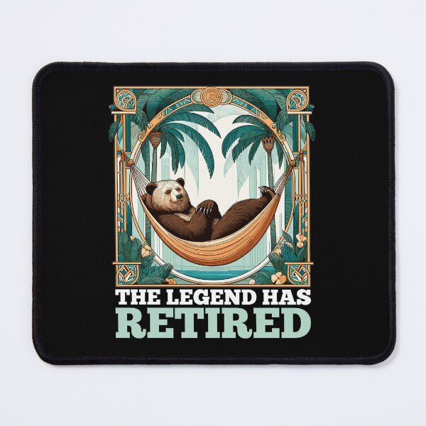 Item preview, Legend Retirement Bear Pensioner Pension Gift designed and sold by Pineapple-Tree.