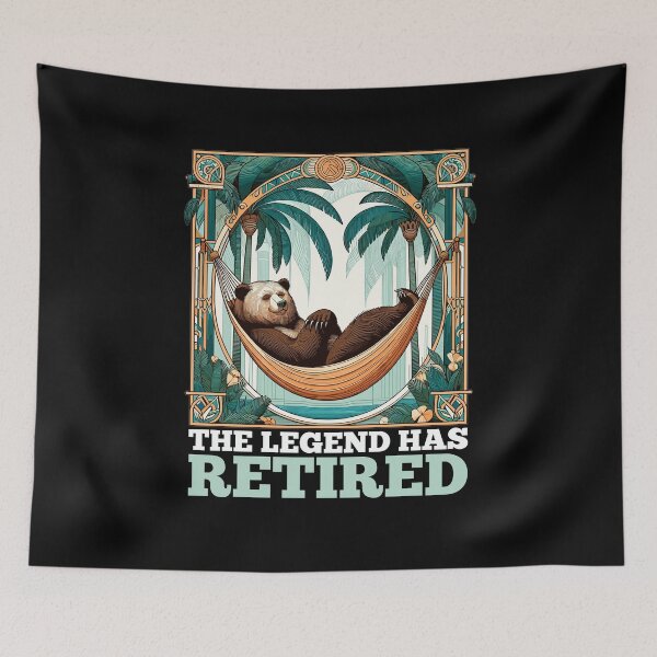 Item preview, Legend Retirement Bear Pensioner Pension Gift designed and sold by Pineapple-Tree.