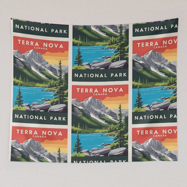 Item preview, Terra Nova National Park Canada Vintage Travel Tourism  designed and sold by TravelersGems.