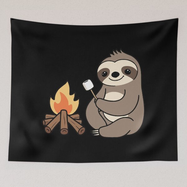 Item preview, Campfire Sloth designed and sold by Getup-clothing.