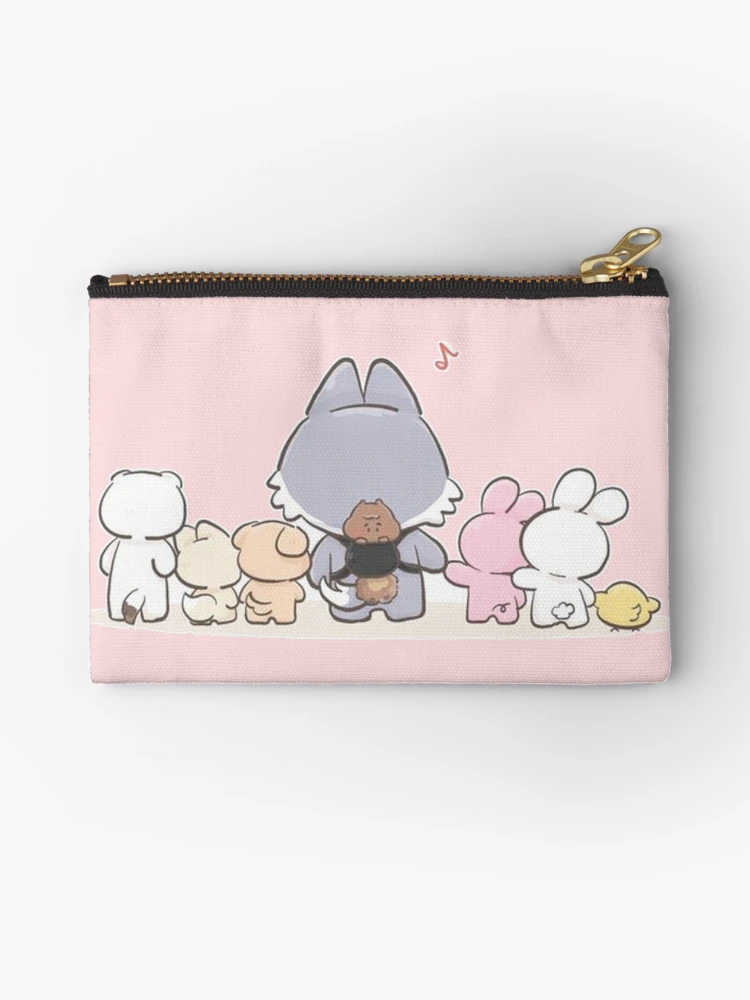 Stray Kids - Stray Kids SKZOO POUCH ポーチ 巾着袋 ハン ジソン Stray Kids SKZOO POUCH ポーチ 巾着袋 ハン ジソン