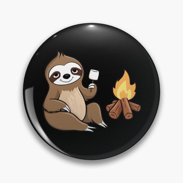 Item preview, Campfire Sloth designed and sold by Getup-clothing.