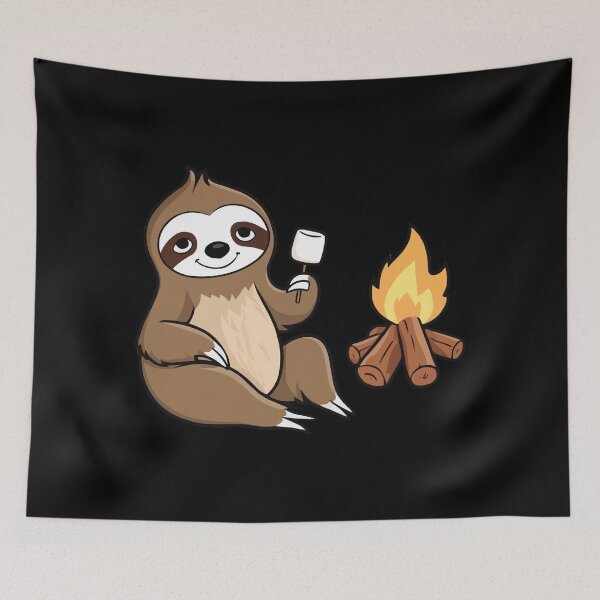 Item preview, Campfire Sloth designed and sold by Getup-clothing.