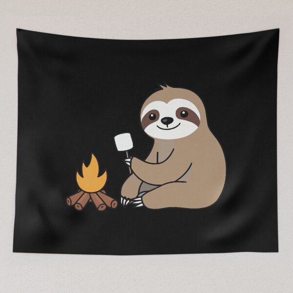 Item preview, Campfire Sloth designed and sold by Getup-clothing.