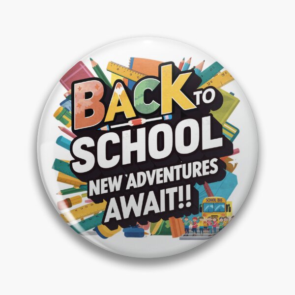 Item preview, Back to school new adventures awaits ! designed and sold by Coollzone.