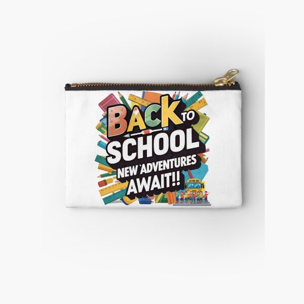 Item preview, Back to school new adventures awaits ! designed and sold by Coollzone.
