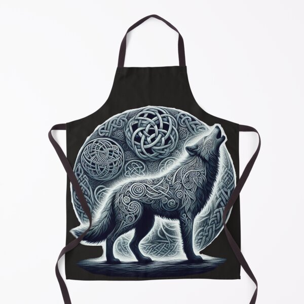 Item preview, Celtic wolf Tribal wolf howling designed and sold by Expressions-Sel.