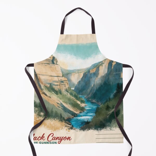 Item preview, Black Canyon Of The Gunnison National Park Postcard Vintage Retro Travel designed and sold by TravelPostcardGems.