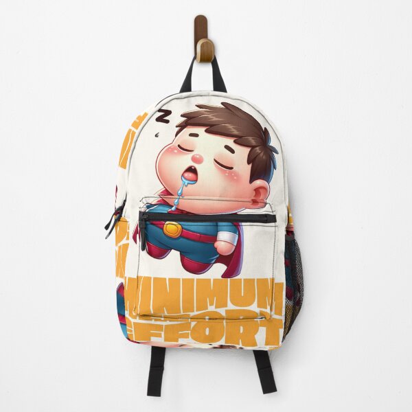 Item preview, Minimum Effort / Lazy Funny Sacrastic Humor Quote Cartoon Gift  designed and sold by InkyGenies.