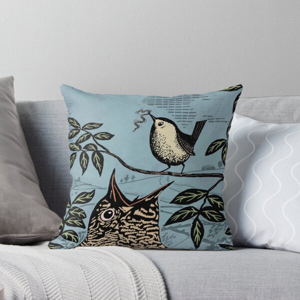 Item preview, Wren and Cuckoo Illustration designed and sold by Hadrianwild.