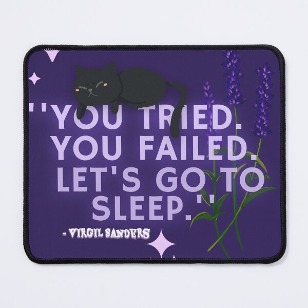 Item preview, Sanders Sides, Virgil Sanders quote: Let's go to sleep designed and sold by Shirleydocious.
