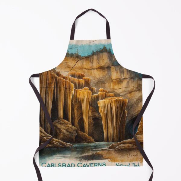 Item preview, Carlsbad Caverns National Park Postcard Vintage Retro Travel designed and sold by TravelPostcardGems.