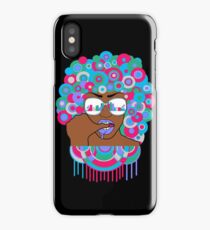 Afro in LA iPhone Case