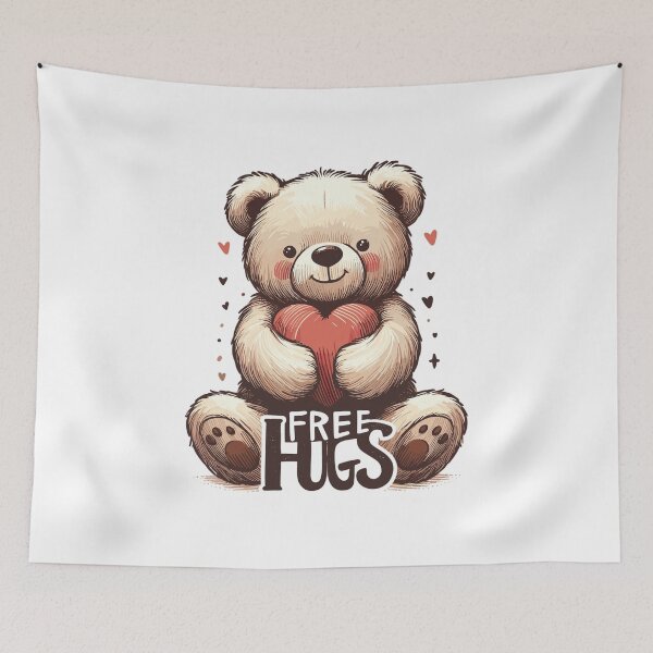 Item preview, Teddy Free Hugs Gift designed and sold by Pineapple-Tree.