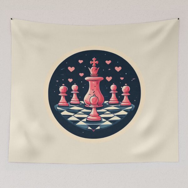 Item preview, Woman Chess Art designed and sold by Planetporridge.