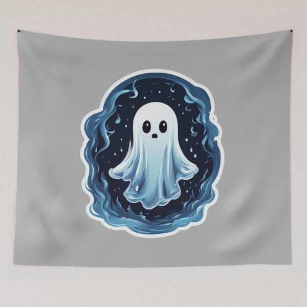 Item preview, Ghost Artwork Spooky designed and sold by Planetporridge.