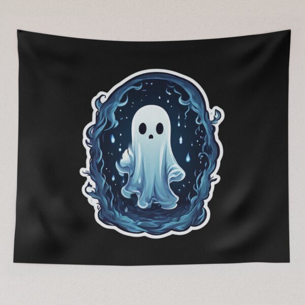 Item preview, Spooky Ghost Artwork  designed and sold by Planetporridge.