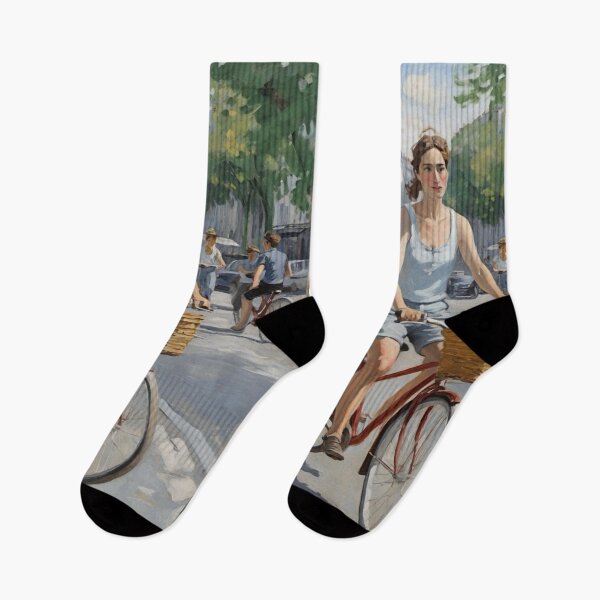 Item preview, Biking Through Paris – Vibrant Summer Day in France. By Carraann  designed and sold by CARRAANN.