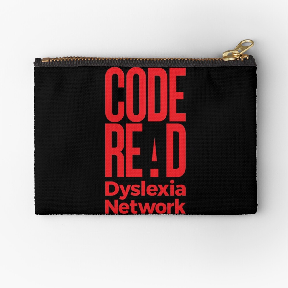 Item preview, Zipper Pouch designed and sold by CodeRead.