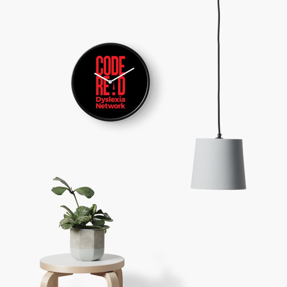 Item preview, Clock designed and sold by CodeRead.