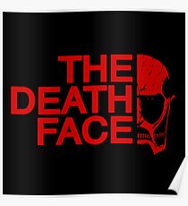 The death face red logo Poster