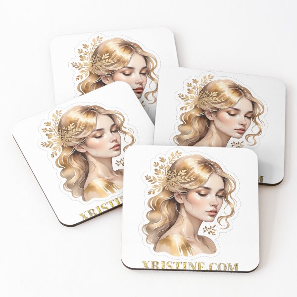 Item preview, Freja Gold Sticker designed and sold by ChristineDjerf.