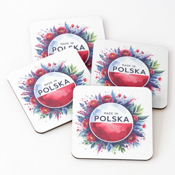 Item preview, Made in Polska Poland Polish red white gift designed and sold by Pineapple-Tree.